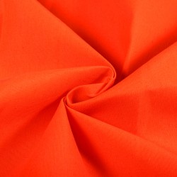 Ткань Грета Водоотталкивающая (80%пф, 20%хл) (Ширина 150см), цвет Оранжевый Неон (на отрез) в Феодосия