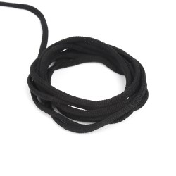 Шнур для одежды 4,5 мм, цвет Чёрный (на отрез)  в Феодосия