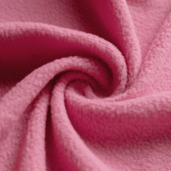 Флис Односторонний 130 гр/м2, цвет Розовый (на отрез)  в Феодосия