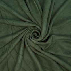 Ткань Флис Односторонний 130 гр/м2 (Ширина 150см), цвет Темный хаки (на отрез) в Феодосия