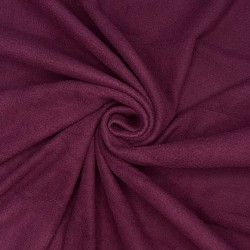 Ткань Флис Односторонний 130 гр/м2 (Ширина 150см), цвет Бордовый (на отрез) в Феодосия