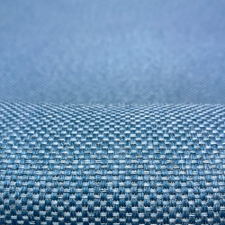 Ткань Блэкаут для штор светозатемняющая 85% &quot;Рогожка Синяя&quot; (на отрез)  в Феодосия