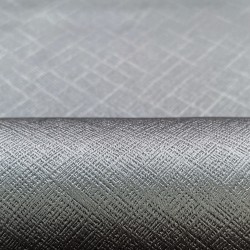 Ткань Блэкаут для штор светозатемняющая 100% (Ширина 280см)  &quot;Орнамент Серый&quot; (на отрез) в Феодосия